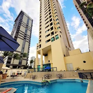 Flat 10 Andar Costa Mar Acesso Direto Brasil